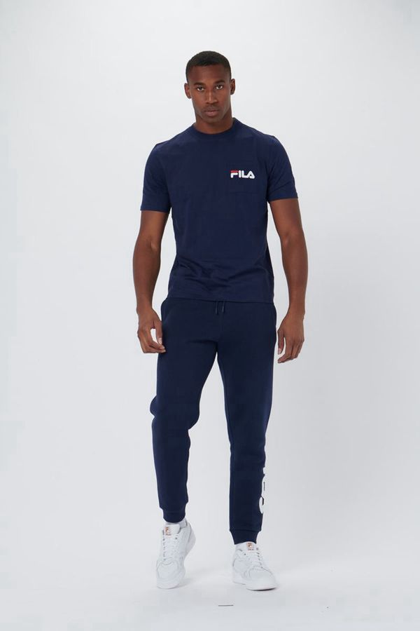 Camisetas Fila Homem Azul Marinho - Fila Curtis Pocket En Portugal,HNGR-40756